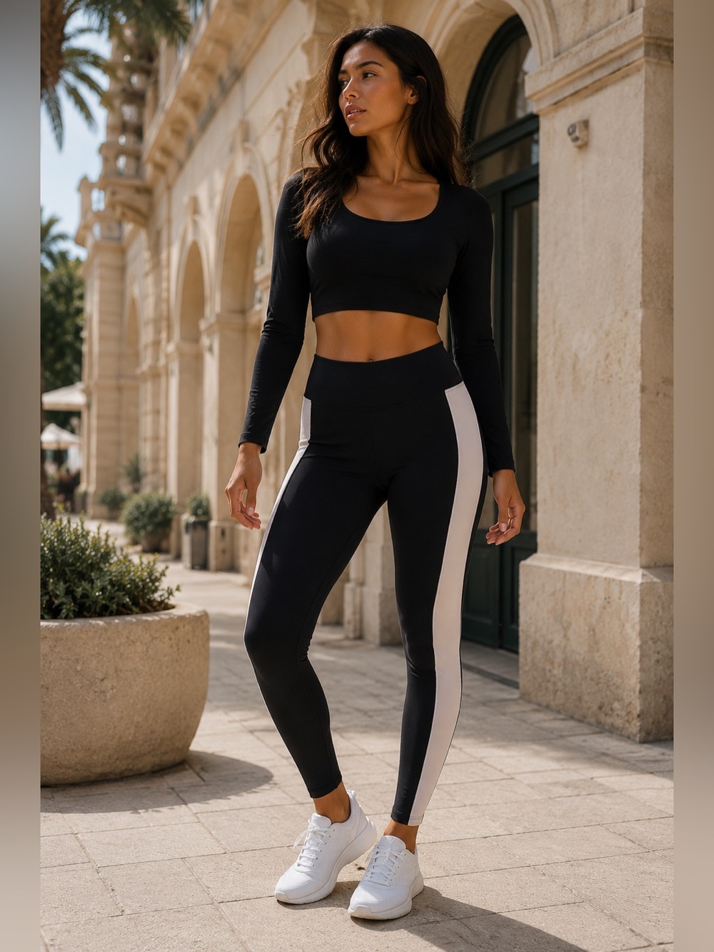 🍋 Move Theory High-Waisted Leggings – Size M 🍋